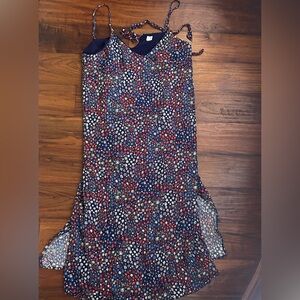 Floral Spaghetti Strap Dress